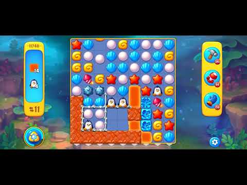 Fishdom level 11748 no boosters フィッシュダム ノーマル