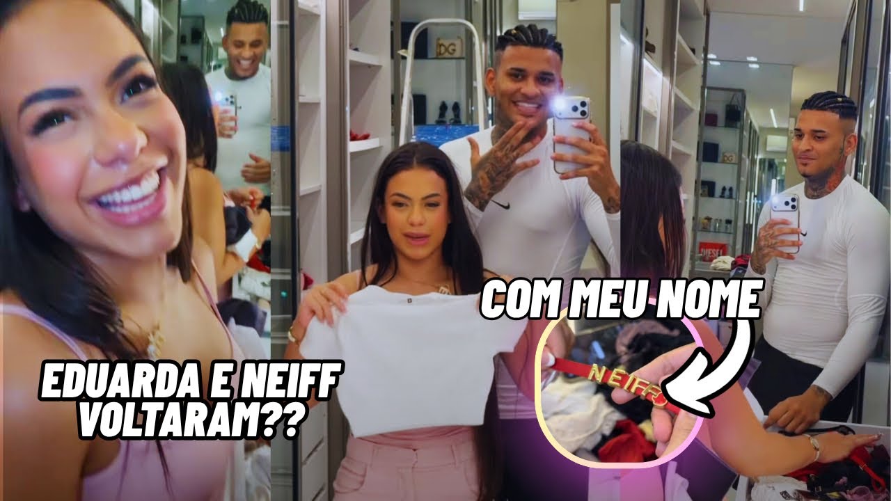 TREINO EM CASAL 👩🏽‍❤️‍👨🏾 ANDERSON NEIFF E EDUARDA GUTIERREZ VOLTARAM❓