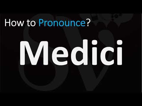 How to Pronounce Medici? (ITALIAN)