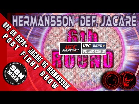 UFC on ESPN+ 8 - Ft. Lauderdale: ‘Jacaré vs Hermansson’ | The 6th Round Post-Fight Show