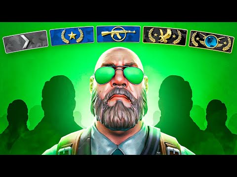I played in Every Rank in CS:GO