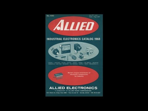 1968 Allied Electronics - Industrial Electronics Catalog #680