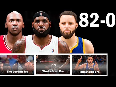Can I Go 82-0 in Every Era?