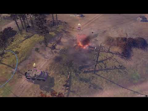 Company of Heroes 2: Pumas annihilate a Comet and Churchill