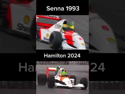 Senna and Hamilton 31 years apart #senna #hamilton #f1 #brazil #brazilgp #racing #motorsport