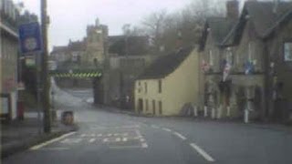preview picture of video 'Driving the A357 through Templecombe and a look at the Railway Station'