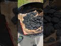 Easy Light Bag of Charcoal. No Lighter fluid needed ! #grilling #momlife #explorepage