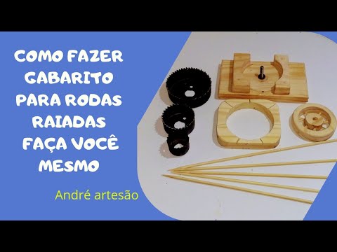 como construir gabarito passo a passo para fazer rodinhas raiadas