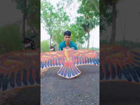 new Eagle kite ।। unboxed and flew #shorts
