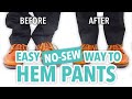 Easy No-Sew Way to Hem Pants - HGTV Handmade Easy No-Sew Way to Hem Pants - HGTV Handmade