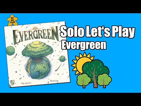 Solo Let's Play 🎲 Evergreen | Auf den Tisch!