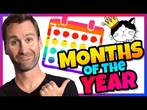 🗓️ Months of the Year Song! | Mooseclumps | Kids Learning Songs and Brain Breaks