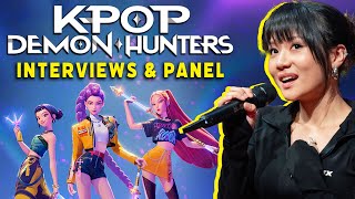 KPOP DEMON HUNTERS | Interview with REI AMI, Michelle Wong and Cathleen Cher