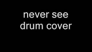 the stranglers-never see drum cover