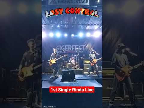 Rindu - Lost Control 1st Single Live! #lostcontrol #rindu