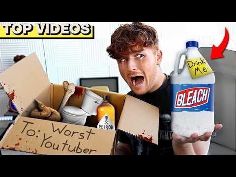I Let A HATER Send Me $10,000 Mystery Box..