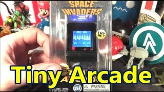Space Invaders Tiny Arcade Review "World's Smallest" - The No Swear Gamer