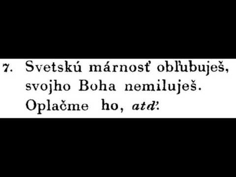 JKS 190 - Pozri, biedny, ó, človeče (celá pieseň)