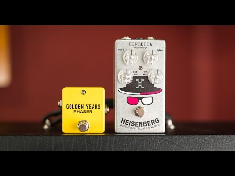 Henretta Engineering Golden Years Phaser + Heisenberg Boost/Distortion - DEMO