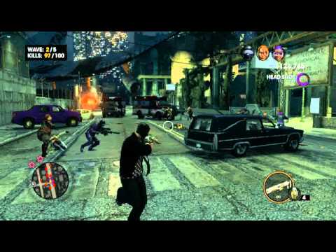 Saints Row the Third (Part 30) - Masked Rider! Vs. Zombie Horde