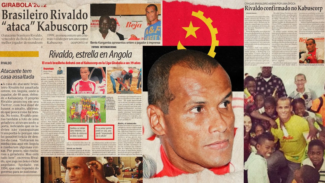 Por que Rivaldo foi jogar em Angola? | Um Pentacampeão no Kabuscorp