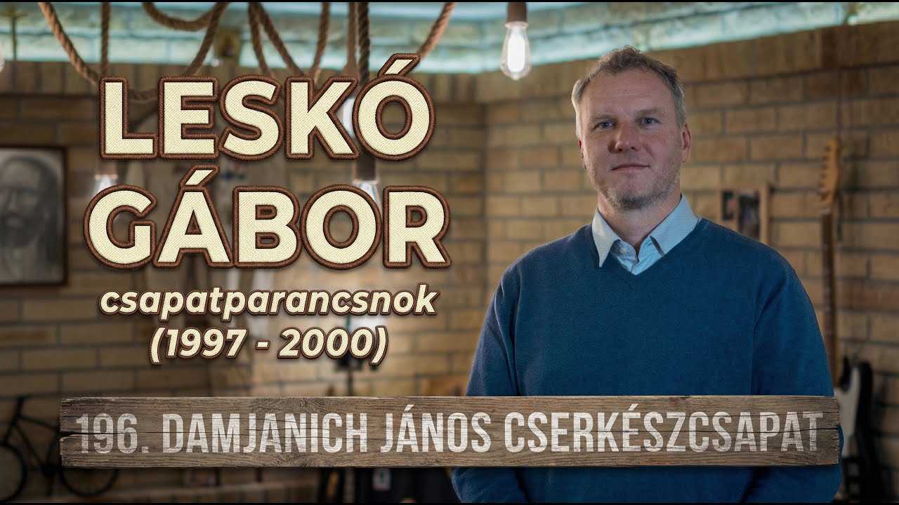 Leskó Gábor csapatparancsnok interjú videó előnézet (1997-2000)