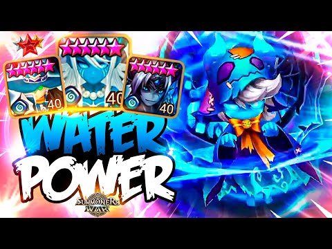 He ALWAYS PLAYS with WATER MONSTERS ONLY