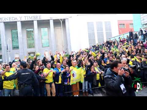 COPA DE ESPAÑA | Recibimiento Marea Amarilla