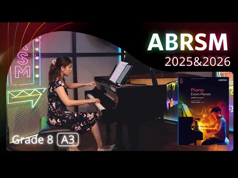 ABRSM Piano 2025 - 2026 Grade 8 A3 Sonata in C (Pastorale), Kp. 513 [青苗琴行 x 香港演藝精英協會]