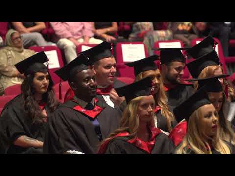 UCLan Graduation Ceremony: Monday 16 July 2018 – Morning