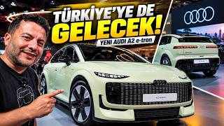 Audi A2 geri döndü! İşte yenilenen elektrikli Audi A2 e-tron