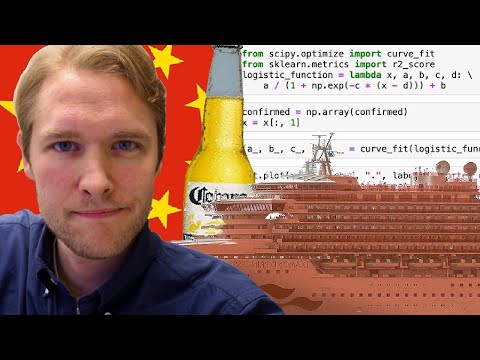 Predicting the development of the Corona virus with Python