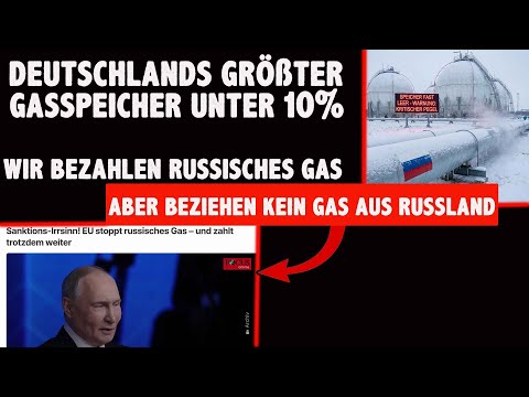 Gasspeicher unter 10% Industrie kaum zu RETTEN Politik relativiert ERNST der Lage