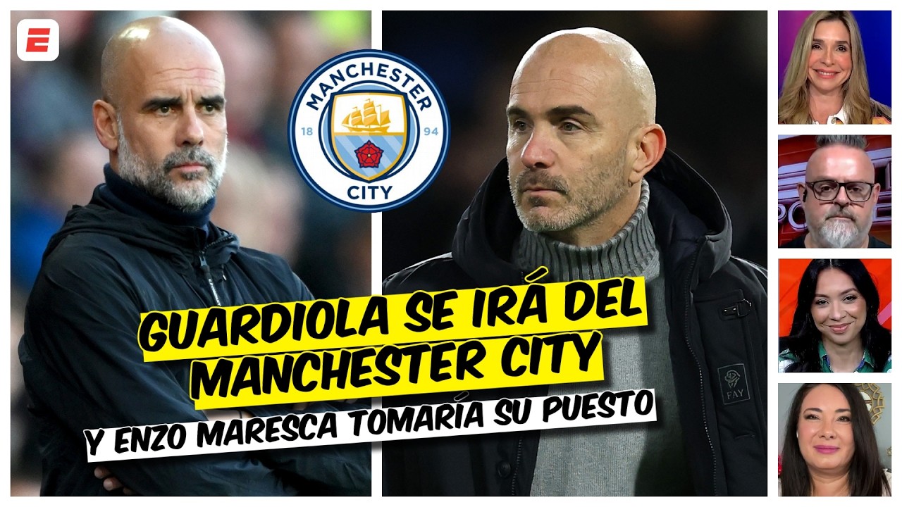 GUARDIOLA SE VA del MANCHESTER CITY y Enzo Marezca sería su REEMPLAZO | Exclusivos
