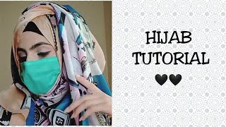 Download lagu Hijab with mask | Full coverage Hijab Style | Hijab Styles | Niqab Styles | Maryam Tutorials mp3