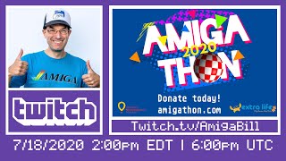 7/18/2020 Commodore Amiga CHARITY STREAM! Amigathon 2020