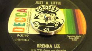 Brenda Lee - Just A Little