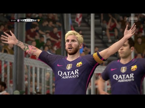 FIFA 17 | FC Bayern Munich vs FC Barcelona - Full Gameplay (PS4/Xbox One)