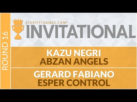 SCGINVI - Round 16 - Kazu Negri vs Gerard Fabiano [Standard]