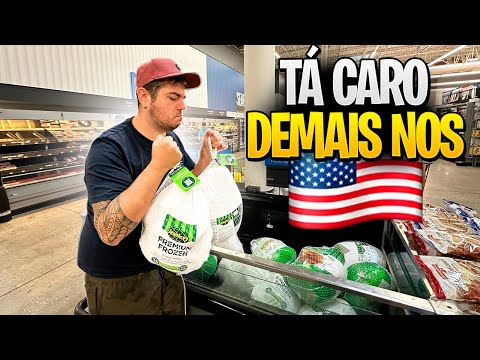 O CUSTO DA NOSSA CEIA DE NATAL NOS ESTADOS UNIDOS ( ATUALIZADO 2023)INACREDITÁVEL