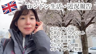 ロンドンの桜・近況連絡