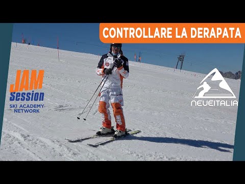 Derapata e Controllo a fine curva - INT.16 - Corso di sci intermedio