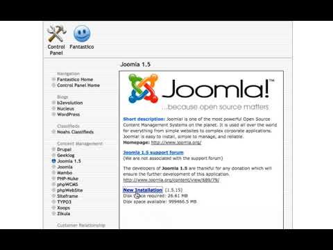 Joomla 1 5 Beginner Lesson 5 Install Joomla on a Webhost
