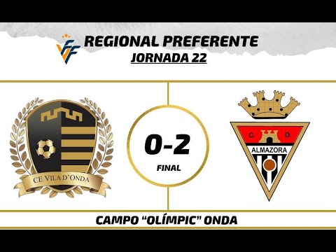 CE Vila d'Onda 0   2 CD Almazora