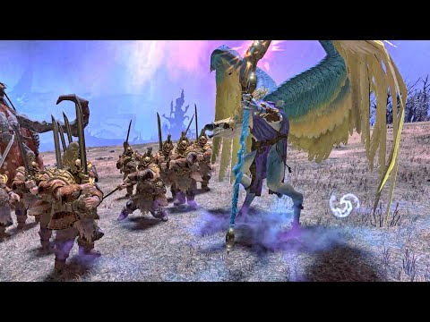 Ogre Kingdoms vs Tzeentch - Land Battle - Total War WARHAMMER 3