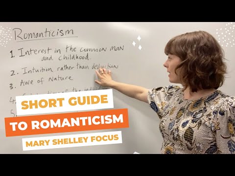 Guide to Romanticism: with Mary Shelley and Frankenstein references