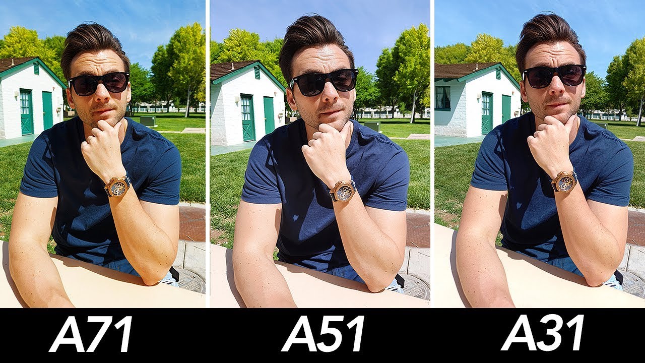 Samsung Galaxy A31 vs A51 vs A71 Camera Comparison Test!