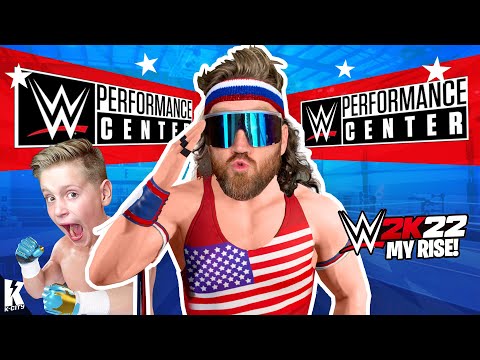 Becoming a WWE Superstar! (WWE 2k22 My RISE Story Mode!!) K-CITY GAMING