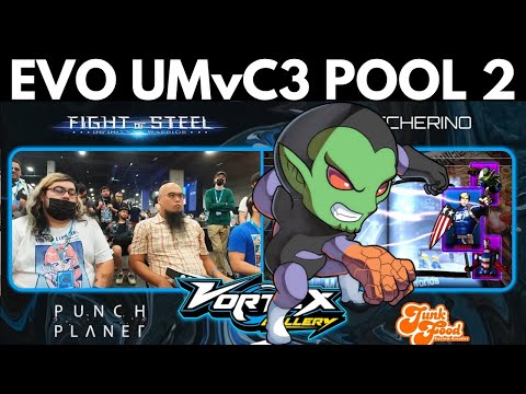 EVO 2022 UMVC3 Pool 2 (ft Hi, I'm Nastyy Readman Sacktap Flux Clockwork Stealth Romora NoelBHungry)