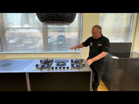 Elica NT-FLAME-BLK-RC NikolaTesla FLAME Gas Hob From Wellingtons Electrical